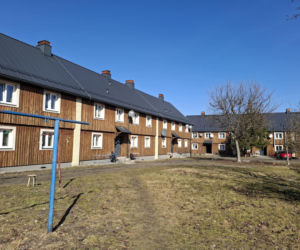 Drewniane osiedle w Sędziszowie