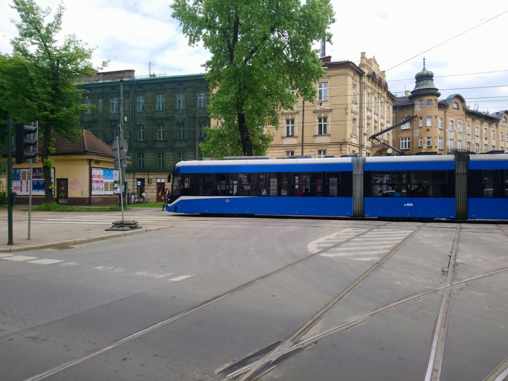Kraków: Zobacz jak postępują prace przy przebudowie ulicy Krakowskiej