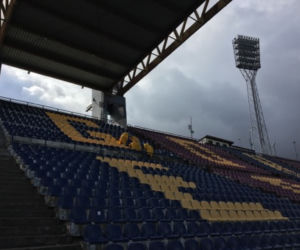 Rozpoczął się demontaż siedzisk na stadionie Pogoni