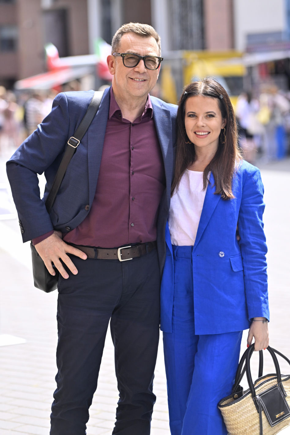 Maciej Orłoś i Paulina Koziejowska