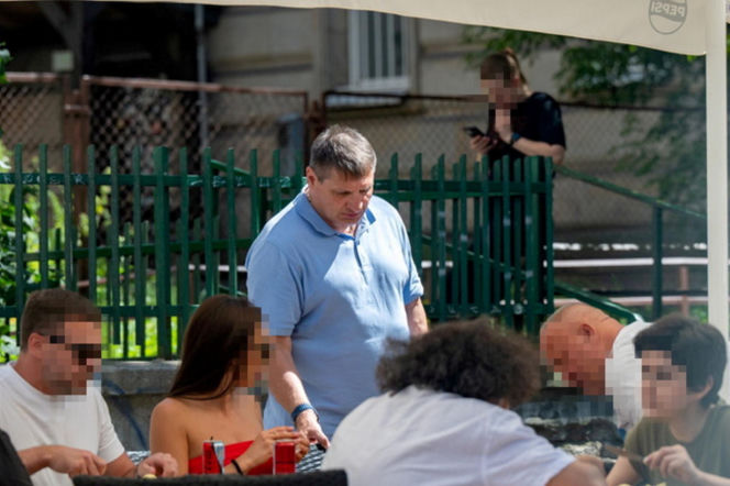 Gołota ze znajomymi