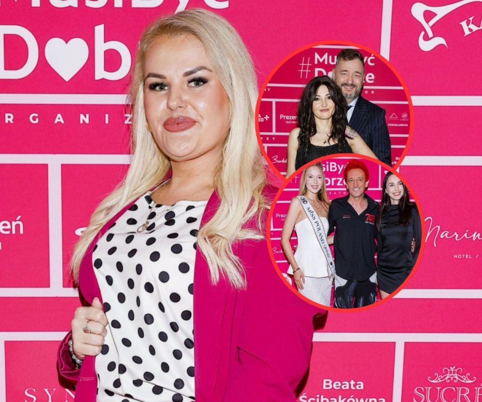 Rozenek z młodą żoną i Wiśniewski u boku Miss Polonia. Gwiazdy brylowały na charytatywnej gali [GALERIA]