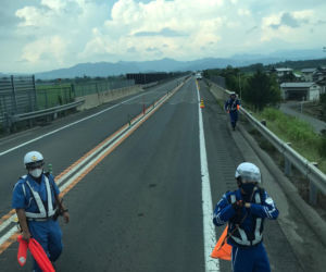 Pożar autokaru lekkoatletów w Tokio