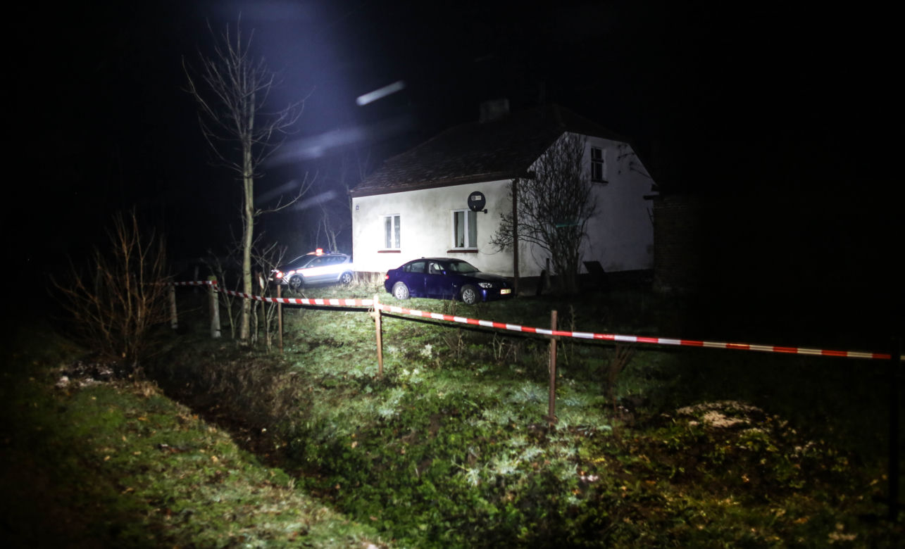 Cicierzyn - matka zakopała dzieci za domem