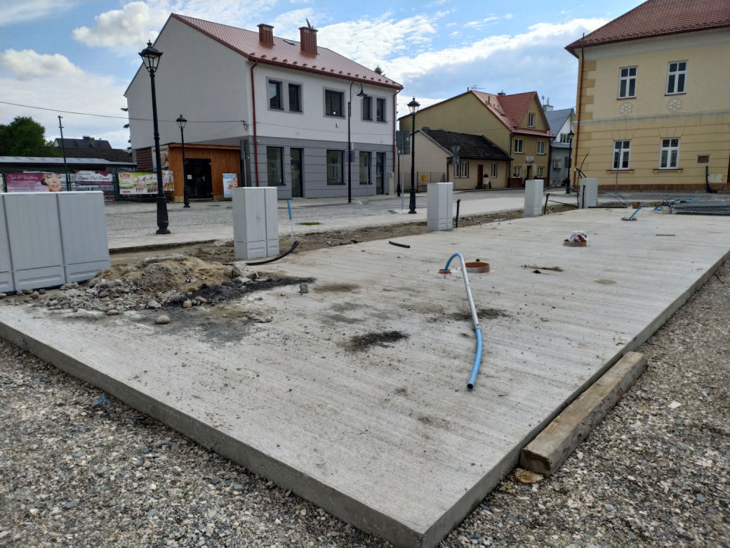 Remont Rynku w Zakliczynie 