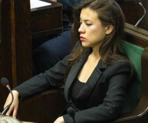 Posłanka Aleksandra Uznańska-Wiśniewska kwitnie w ciąży