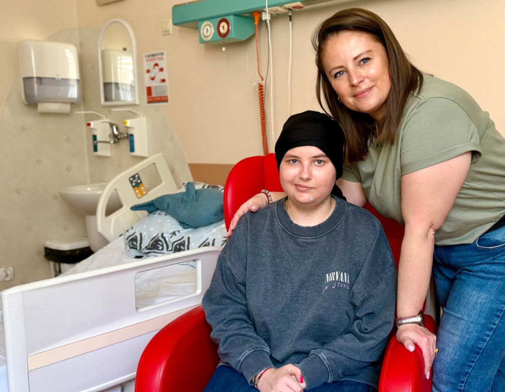 17-letnia Zuzanna zdaje maturę w szpitalu