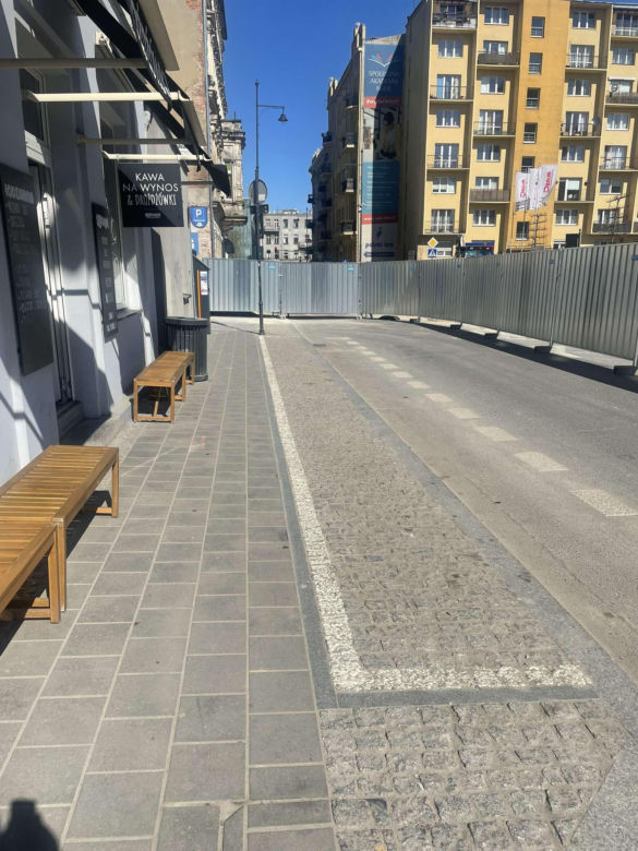 Przedsiębiorcy z Sienkiewicza odcięci od świata