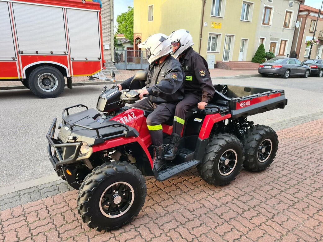 Podlascy strażacy mają nowy sprzęt. Zgotowali mu gorące powitanie [ZDJĘCIA]