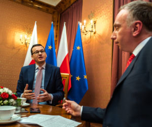  Wywiad redaktora naczelnego Super Expressu Grzegorza Zasępy z premierem Mateuszem Morawieckim 