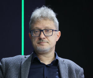 Hubert Biskupski na warszawskich Targach Obronnych w Expo XXI