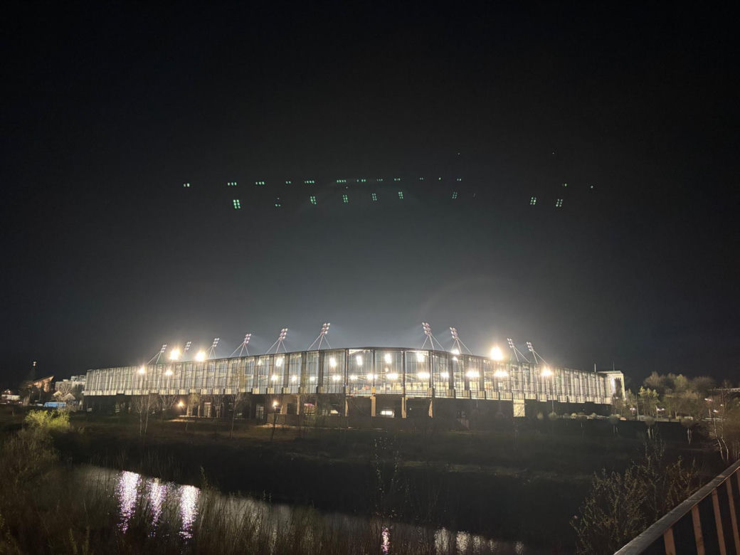 Oświetlenie stadionu przy ul. Kilińskiego w Nowym Sączu 