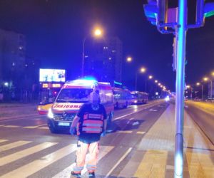Potworny wypadek na warszawskim Gocławiu