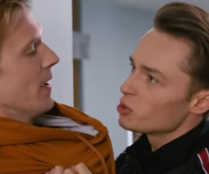 Barwy szczęścia, odc. 2021. Józek (Patryk Pniewski), Kamil (Maciej Zuchowicz)