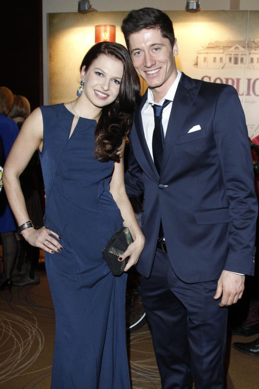 Anna i Robert Lewandowscy