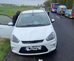 Wypadek w Potrzebowie. Kierowca osobówki potrącił rowerzystkę