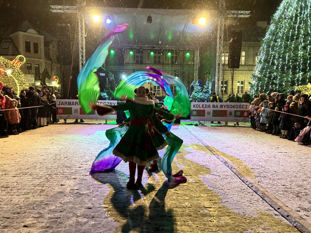 Jarmark świąteczny w Koninie