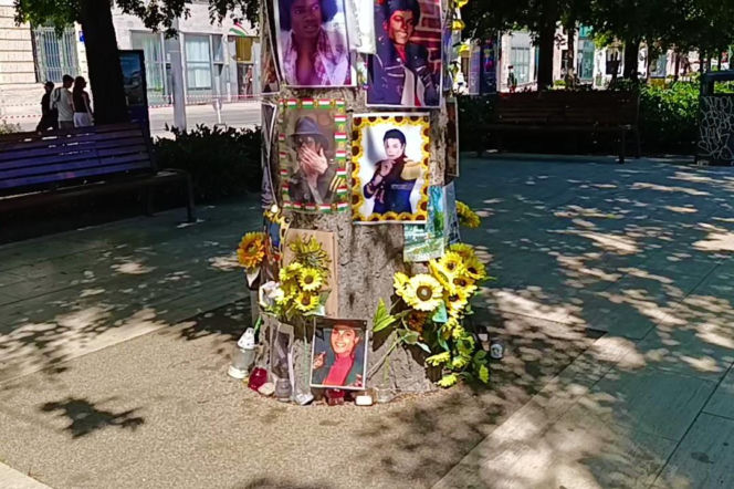 Drzewo pamięci Michaela Jacksona w Budapeszcie