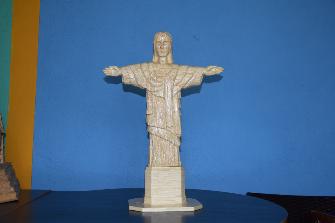 Zapałkowy chrystus z Rio
