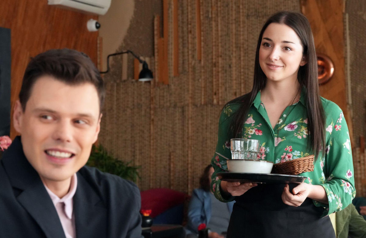 Barwy szczęścia, odcinek 3416: Jakub Szlachetka (Kacper) Julia Zielinska (Luiza)