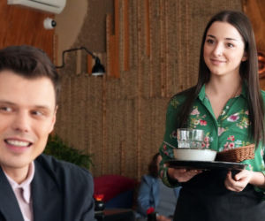 Barwy szczęścia, odcinek 3416: Jakub Szlachetka (Kacper) Julia Zielinska (Luiza)