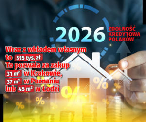 Zdolność kredytowa Polaków 2026 - wyliczenia