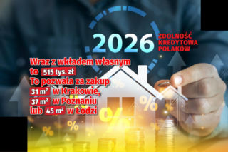 Zdolność kredytowa Polaków 2026 - wyliczenia