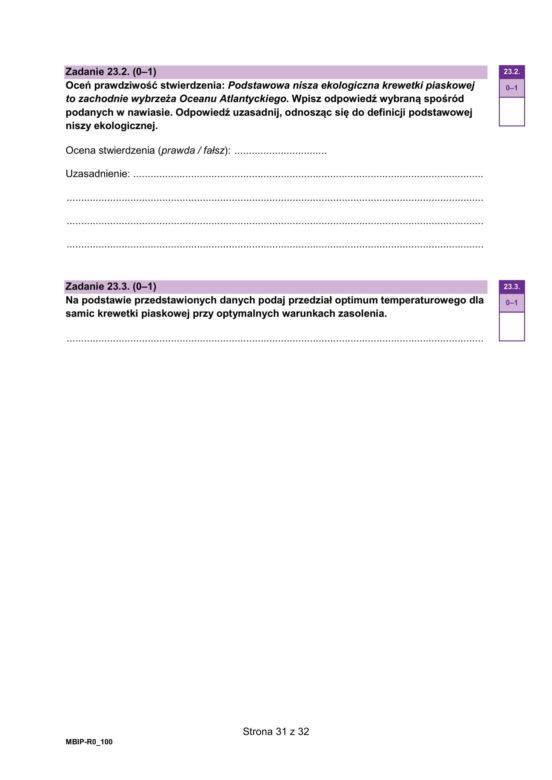 Matura 2026 z biologii ROZSZERZONEJ: arkusze CKE, poziom podstawowy [Formuła 2023] 08.05.2026