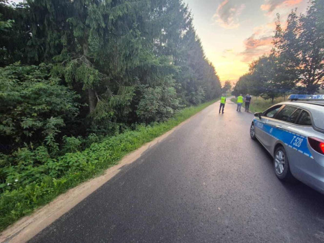 Wypadek na hulajnodze