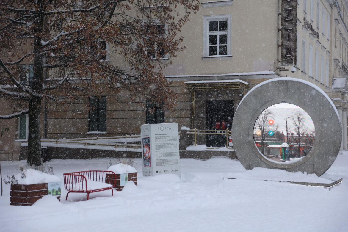 Śnieżyca w Lublinie