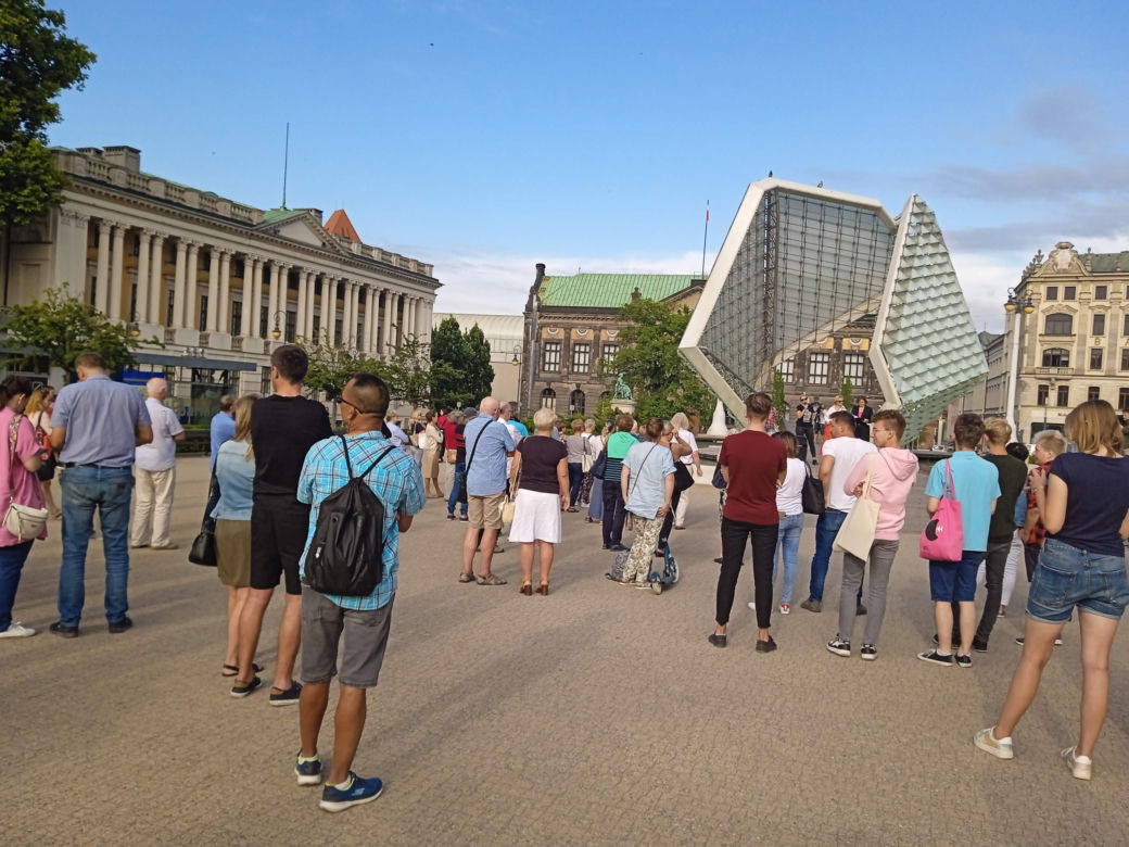 Protest "Kucaj i kasłaj - Dziś Joanna, jutro Ty" w Poznaniu