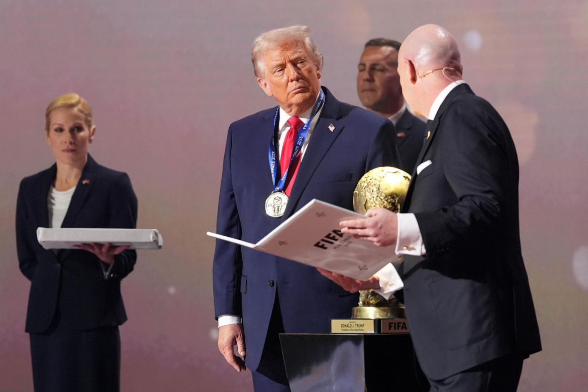 Donald Trump z Nagrodą Pokoju