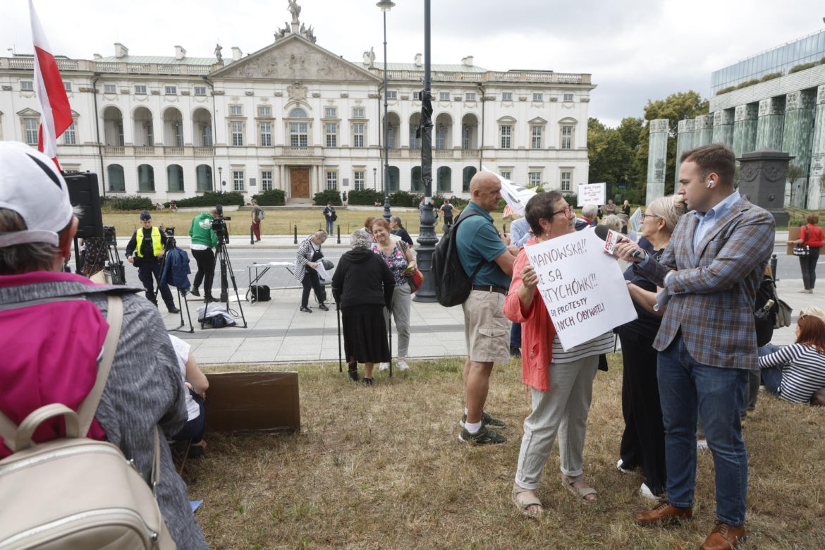 Protesty przed Sądem Najwyższym