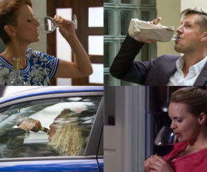 Alkoholizm w serialach M jak miłość, Na Wspólnej, Przyjaciółki i Barwy szczęścia