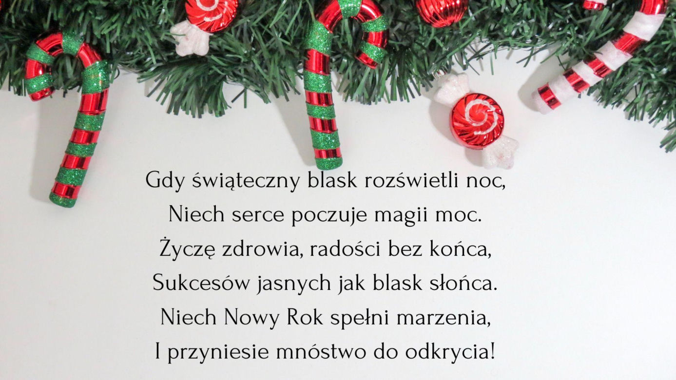 Wierszyki i życzenia na Boże Narodzenie 2024