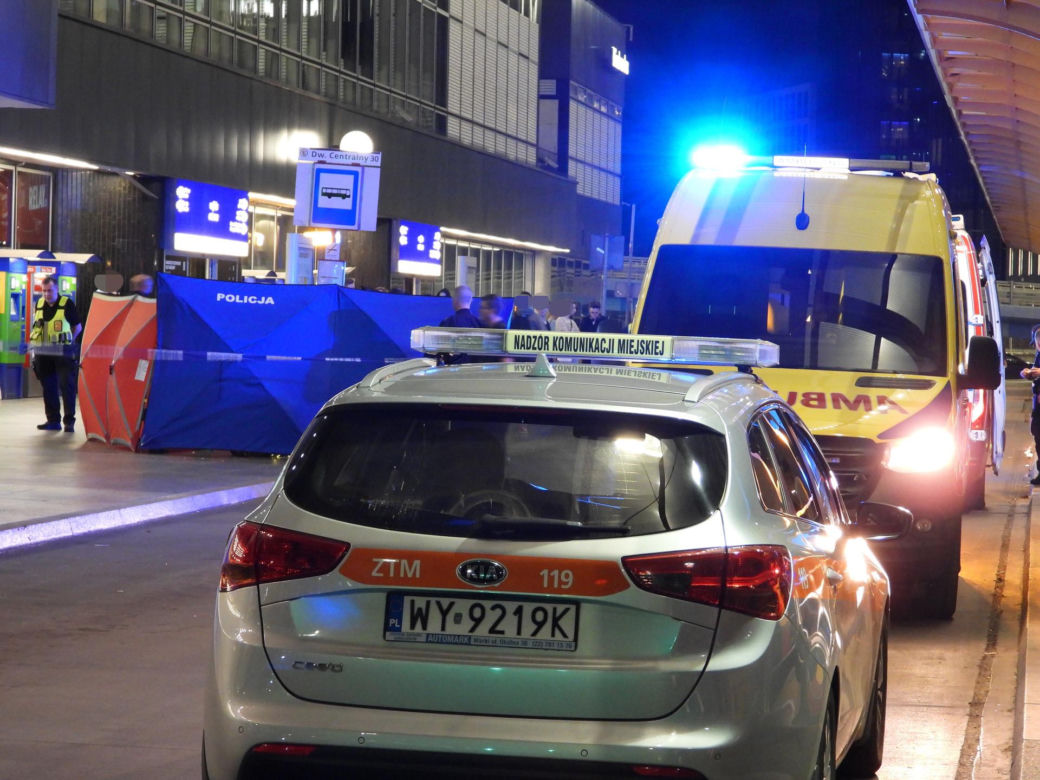 Zabójstwo na Dworcu Centralnym w Warszawie