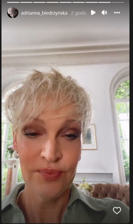 Barwy szczęścia na planie. Małgorzata (Adrianna Biedrzyńska)