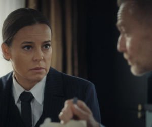 M jak miłość, odcinek 1912. Magda (Anna Mucha), Andrzej Budzyński (Krystian Wieczorek)