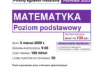 Próbna matura 2026: matematyka. Arkusze CKE, pytania i odpowiedzi  [5.03.2026]