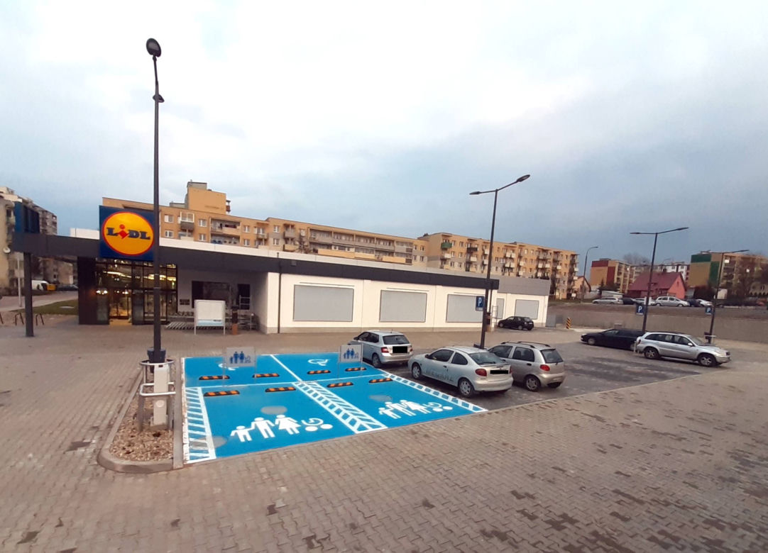 Nowy Lidl w Białymstoku na Wysokim Stoczku - ul. Antoniuk Fabryczny