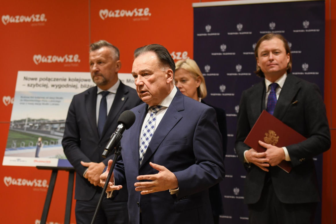 Koniec przesiadek! Pociągiem dojedziesz prosto na lotnisko w Modlinie! Jest decyzja