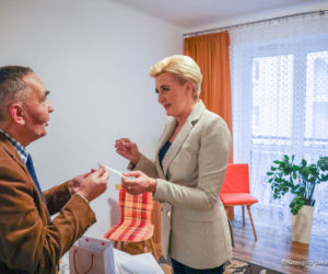Agata Duda odwiedzała pana Marka. Szczególny powód 