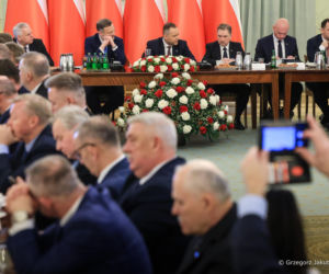 Spotkanie Prezydenta RP Karola Nawrockiego z Komisją Krajową NSZZ Solidarność - 12 luty 2026