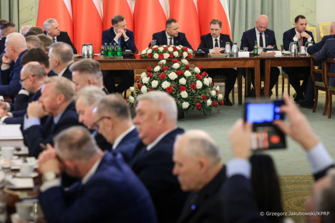 Spotkanie Prezydenta RP Karola Nawrockiego z Komisją Krajową NSZZ "Solidarność" - 12 luty 2026