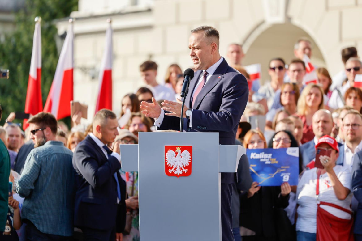 Pierwsza decyzja prezydenta Nawrockiego. W Kaliszu podpisał ustawę o powrocie do "starego" CPK