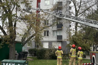 Potworne skutki wichury w Warszawie
