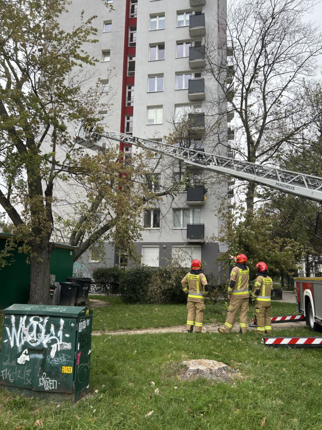 Potworne skutki wichury w Warszawie