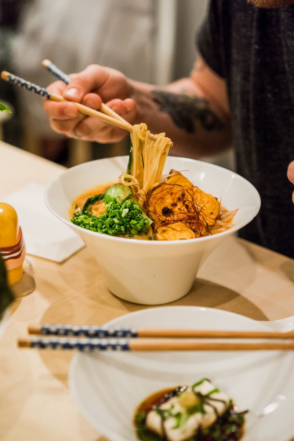 Vegan Ramen Shop projektu MFRMGR