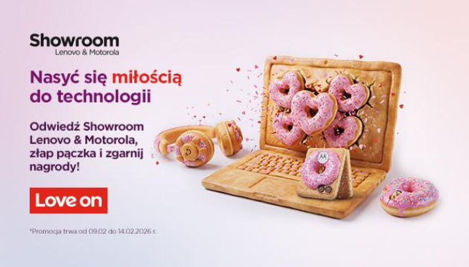 Świętuj słodkie Walentynki w Showroomie Lenovo & Motorola!