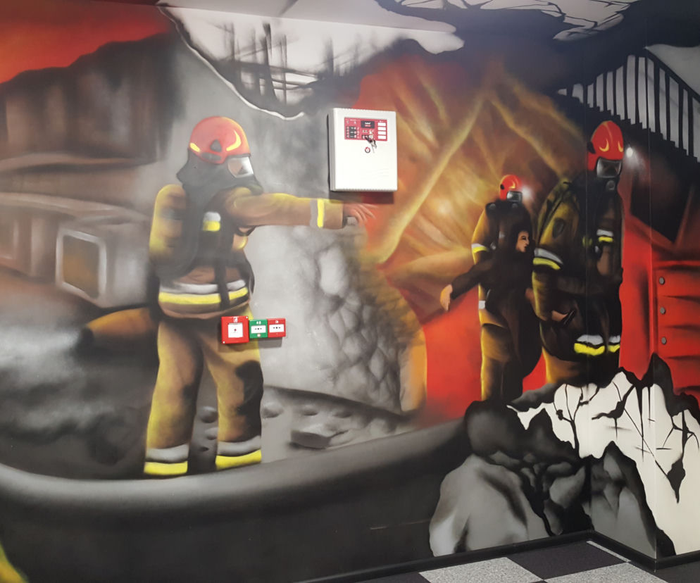 Obraz na ściane dzięki mappingowi nabierze efektu 3D